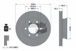 BENDIX Braking  Тормозной диск BDS1585