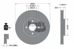 BENDIX Braking  Тормозной диск BDS1614