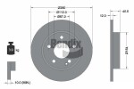 BENDIX Braking  Тормозной диск BDS1662