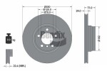 BENDIX Braking  Тормозной диск BDS1663HC