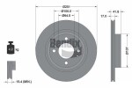 BENDIX Braking  Тормозной диск BDS1665