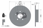 BENDIX Braking  Тормозной диск BDS1699