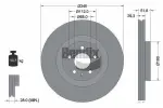 BENDIX Braking  Тормозной диск BDS1709HC