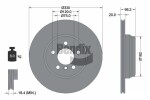 BENDIX Braking  Тормозной диск BDS1761
