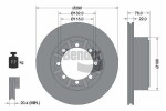 BENDIX Braking  Тормозной диск BDS1785