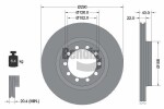 BENDIX Braking  Тормозной диск BDS1808