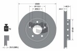 BENDIX Braking  Тормозной диск BDS1968