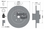 BENDIX Braking  Тормозной диск BDS2023