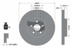 BENDIX Braking Тормозной диск BDS2252