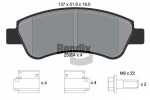 BENDIX Braking Piduriklotsi komplekt,  ketaspidur BPD1002