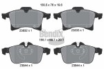BENDIX Braking Piduriklotsi komplekt,  ketaspidur BPD1022