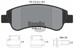 BENDIX Braking Piduriklotsi komplekt,  ketaspidur BPD1041