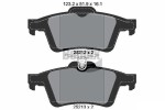 BENDIX Braking Piduriklotsi komplekt,  ketaspidur BPD1044
