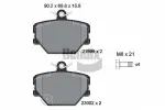 BENDIX Braking Piduriklotsi komplekt,  ketaspidur BPD1054