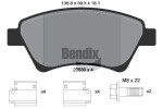 BENDIX Braking Piduriklotsi komplekt,  ketaspidur BPD1064