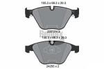 BENDIX Braking Piduriklotsi komplekt,  ketaspidur BPD1065