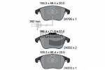 BENDIX Braking Piduriklotsi komplekt,  ketaspidur BPD1076