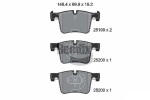 BENDIX Braking Piduriklotsi komplekt,  ketaspidur BPD1078