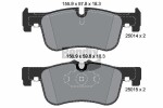 BENDIX Braking Piduriklotsi komplekt,  ketaspidur BPD1085