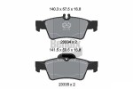 BENDIX Braking Piduriklotsi komplekt,  ketaspidur BPD1097