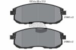 BENDIX Braking Piduriklotsi komplekt,  ketaspidur BPD1112