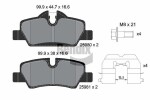 BENDIX Braking Piduriklotsi komplekt,  ketaspidur BPD1118