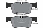BENDIX Braking Piduriklotsi komplekt,  ketaspidur BPD1122