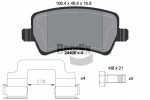 BENDIX Braking Piduriklotsi komplekt,  ketaspidur BPD1138