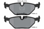 BENDIX Braking Piduriklotsi komplekt,  ketaspidur BPD1146