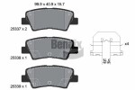 BENDIX Braking  Piduriklotsi komplekt,ketaspidur BPD1176