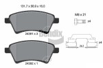 BENDIX Braking Piduriklotsi komplekt,  ketaspidur BPD1181
