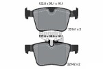 BENDIX Braking Piduriklotsi komplekt,  ketaspidur BPD1193