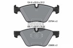 BENDIX Braking Piduriklotsi komplekt,  ketaspidur BPD1204