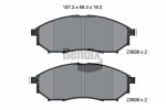 BENDIX Braking Piduriklotsi komplekt,  ketaspidur BPD1215