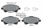 BENDIX Braking Piduriklotsi komplekt,  ketaspidur BPD1238