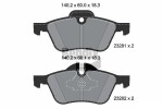 BENDIX Braking Piduriklotsi komplekt,  ketaspidur BPD1244