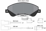BENDIX Braking Piduriklotsi komplekt,  ketaspidur BPD1275