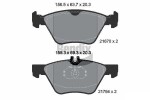 BENDIX Braking Piduriklotsi komplekt,  ketaspidur BPD1356