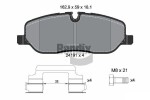 BENDIX Braking Piduriklotsi komplekt,  ketaspidur BPD1376