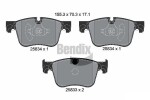 BENDIX Braking Piduriklotsi komplekt,  ketaspidur BPD1399