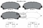 BENDIX Braking Piduriklotsi komplekt,  ketaspidur BPD1444