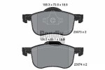 BENDIX Braking Piduriklotsi komplekt,  ketaspidur BPD1445