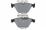 BENDIX Braking Piduriklotsi komplekt,  ketaspidur BPD1494