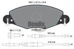 BENDIX Braking Piduriklotsi komplekt,  ketaspidur BPD1503
