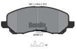 BENDIX Braking Piduriklotsi komplekt,  ketaspidur BPD1505