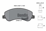 BENDIX Braking Piduriklotsi komplekt,  ketaspidur BPD1530