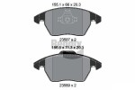 BENDIX Braking Piduriklotsi komplekt,  ketaspidur BPD1555