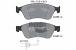 BENDIX Braking Piduriklotsi komplekt,  ketaspidur BPD1612