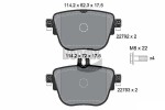 BENDIX Braking Piduriklotsi komplekt,  ketaspidur BPD1644