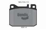 BENDIX Braking Piduriklotsi komplekt,  ketaspidur BPD1696